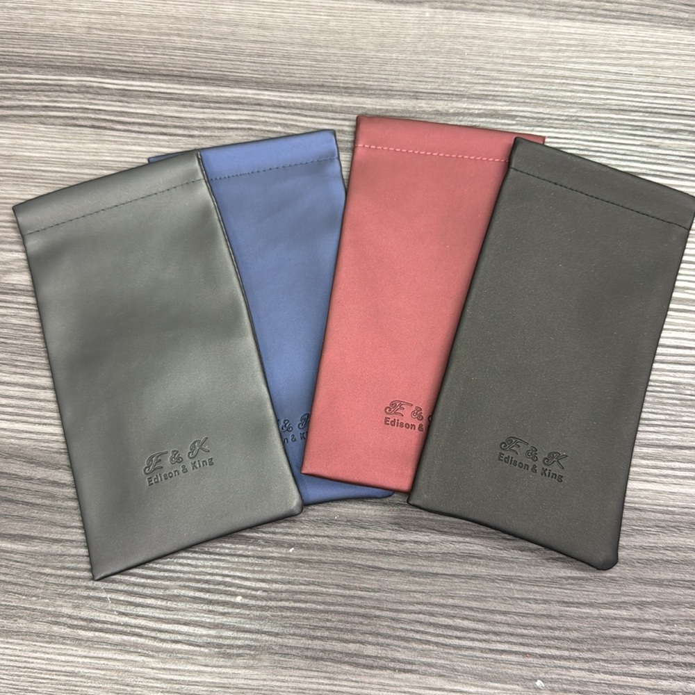 E & K Edison & King Soft Glasses Carrying Cases all new 4 colors great material